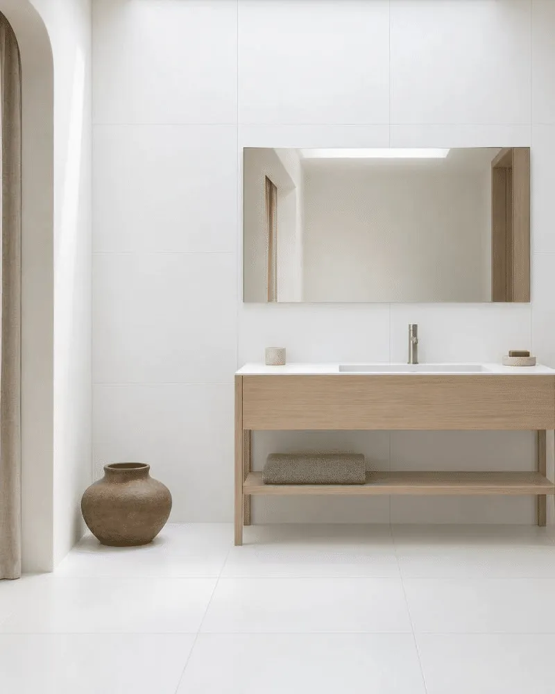 gres aria white mat 60x60 aranzacja 3
