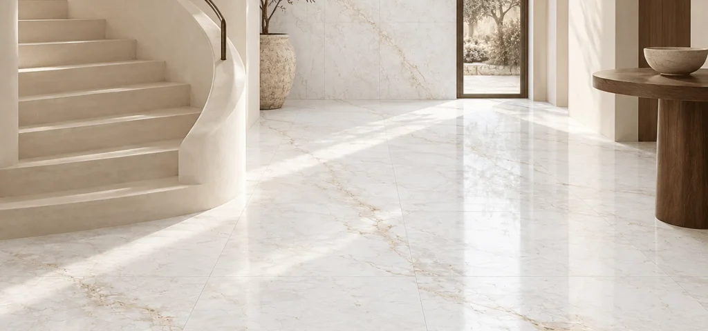 gres glacier white lappato carving 60x120 aranzacja 1