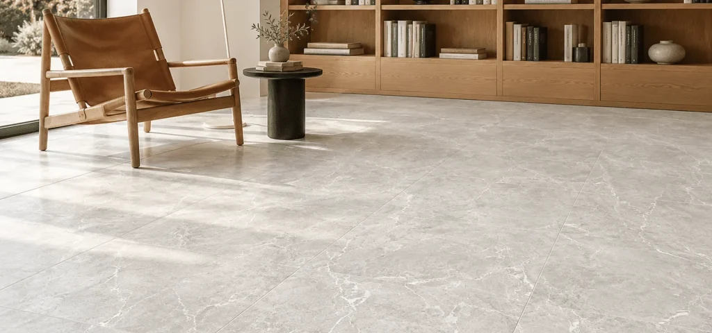 gres sky stone light grey mat 60x60 aranzacja 2