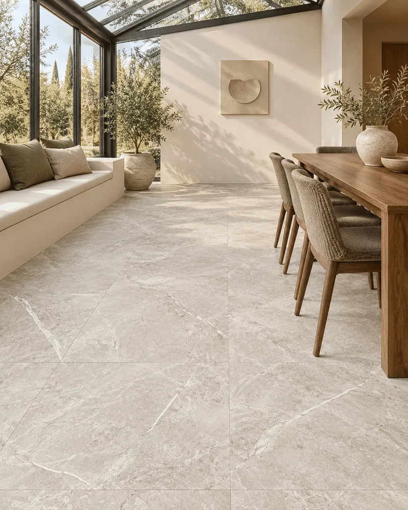 gres the stone beige carving mat 60x60 aranzacja 2